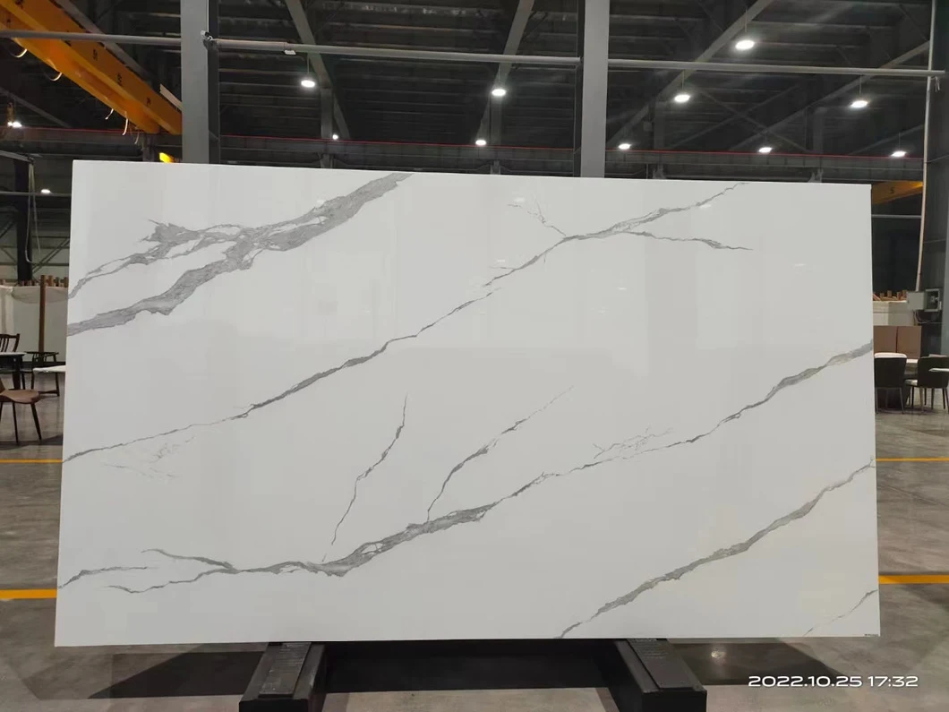 Calacatta White Nano Crystallized Glass Stone