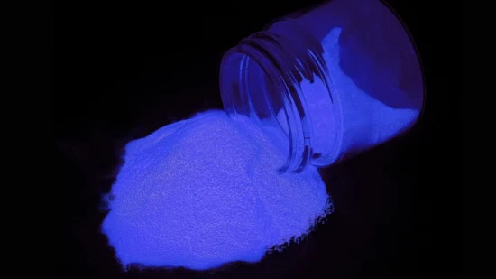 Poudre de pigment photoluminescent pour peinture de voiture, pigment brillant dans la nuit, vente en gros